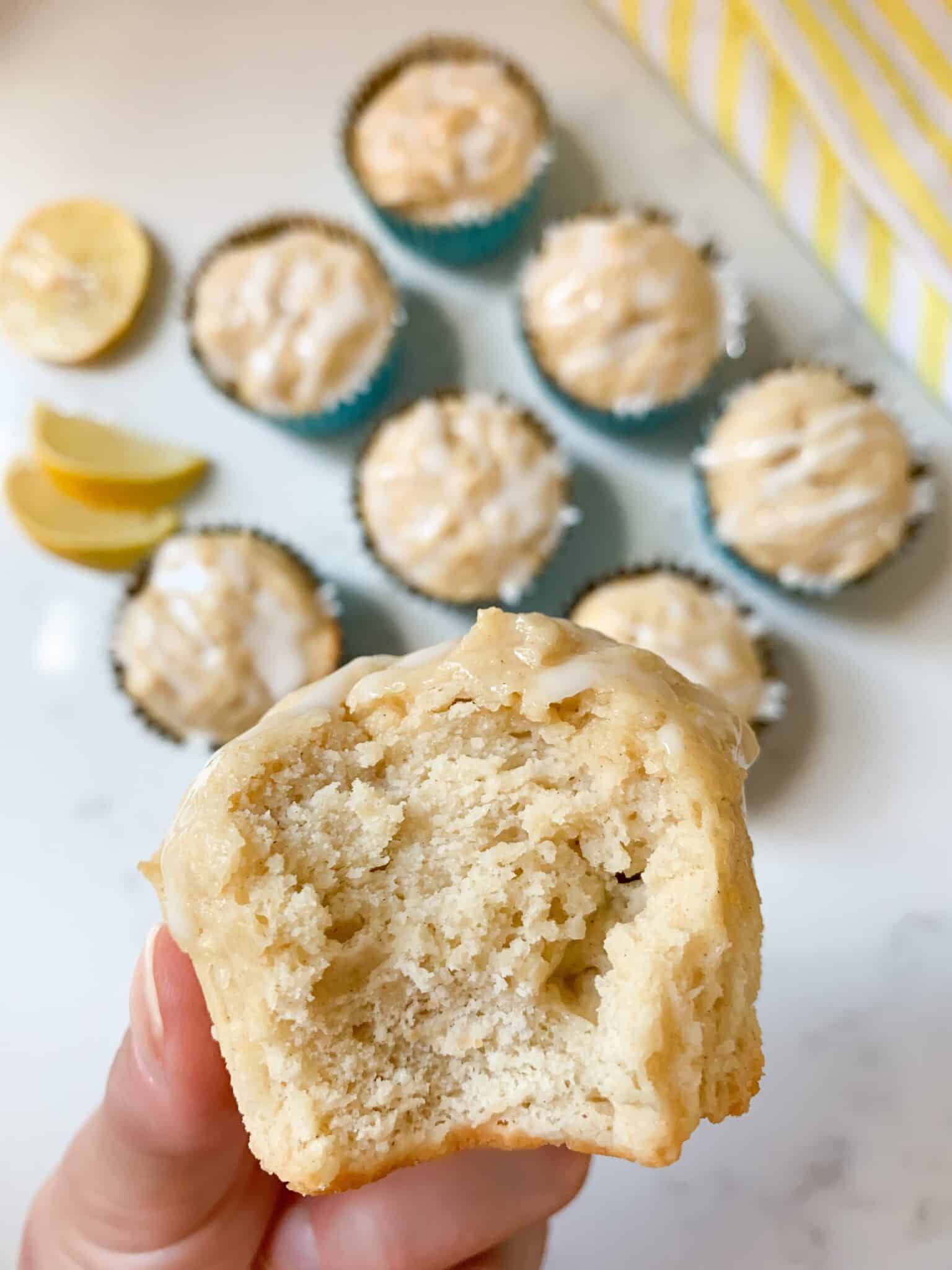 Vegan Lemon Muffins the nutrition junky