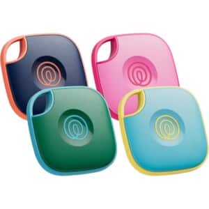 Multicolored Item Locator Tiles